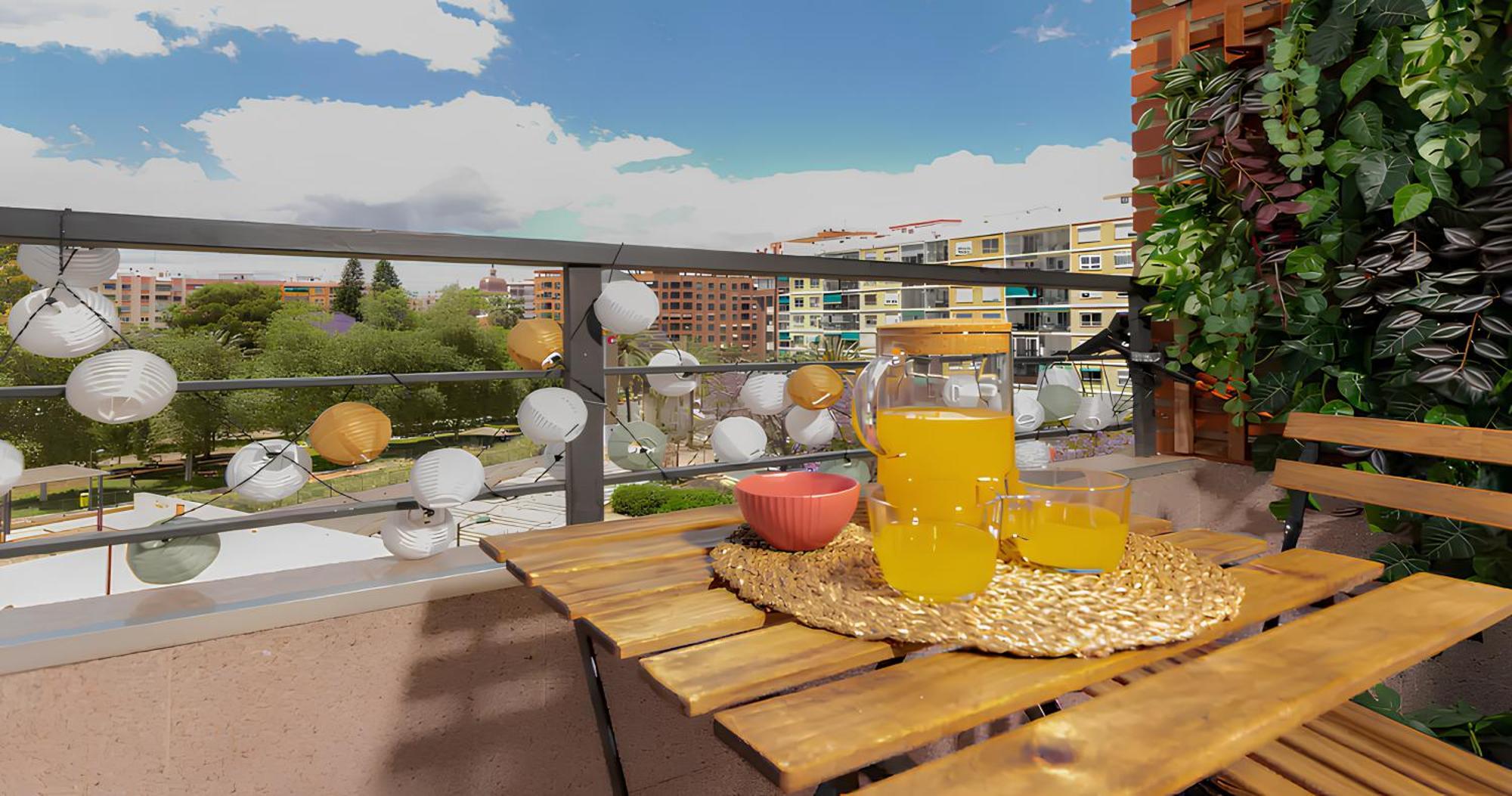 Apartament Luxotica Gardens Walencja Zewnętrze zdjęcie